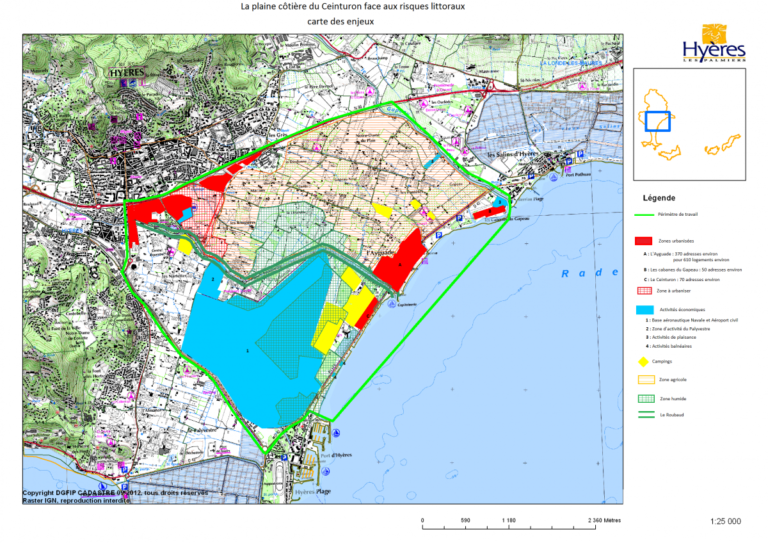 carte-hyeres - Pôle lagunes